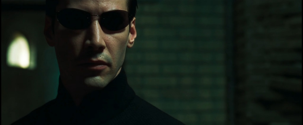 Neo (Keanu Reeves) in The Matrix Reloaded
